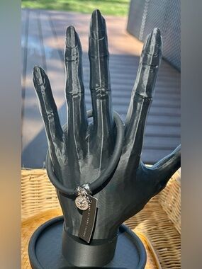 Marc Jacobs Black Silicone Bangle NWT